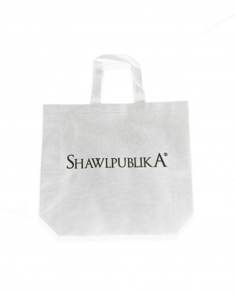 SHOPPING BAG IN WHITE