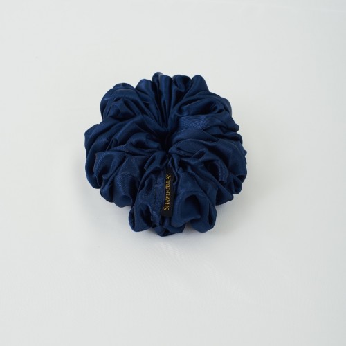 SCRUNCHIES IN NAVY BLUE