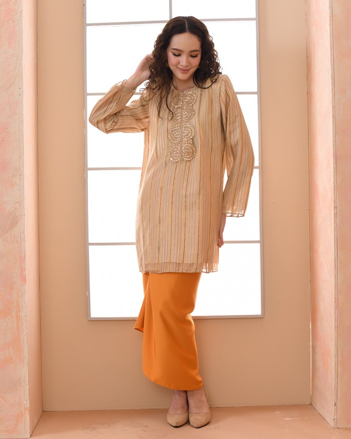 NIDDHI 3.0  NUDE MUSTARD