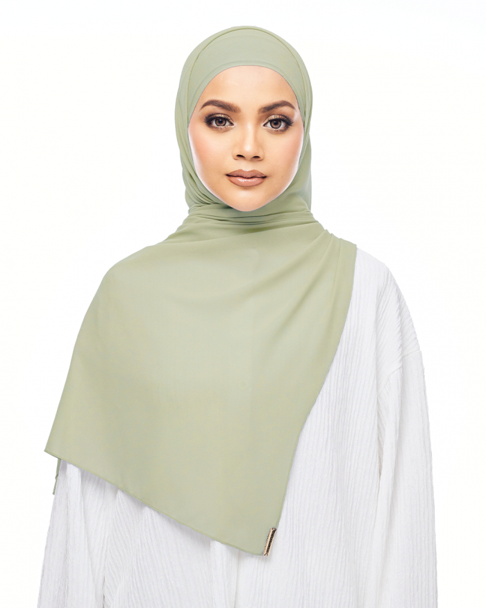 MALIQA SHAWL IN PISTACHIO