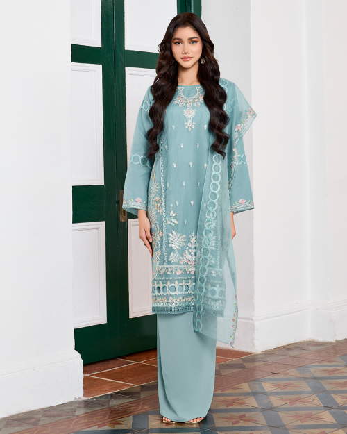 DEFECT PRISHA IN SOFT BLUE