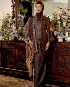 SIARA IN FOREST GREEN SPRINTED