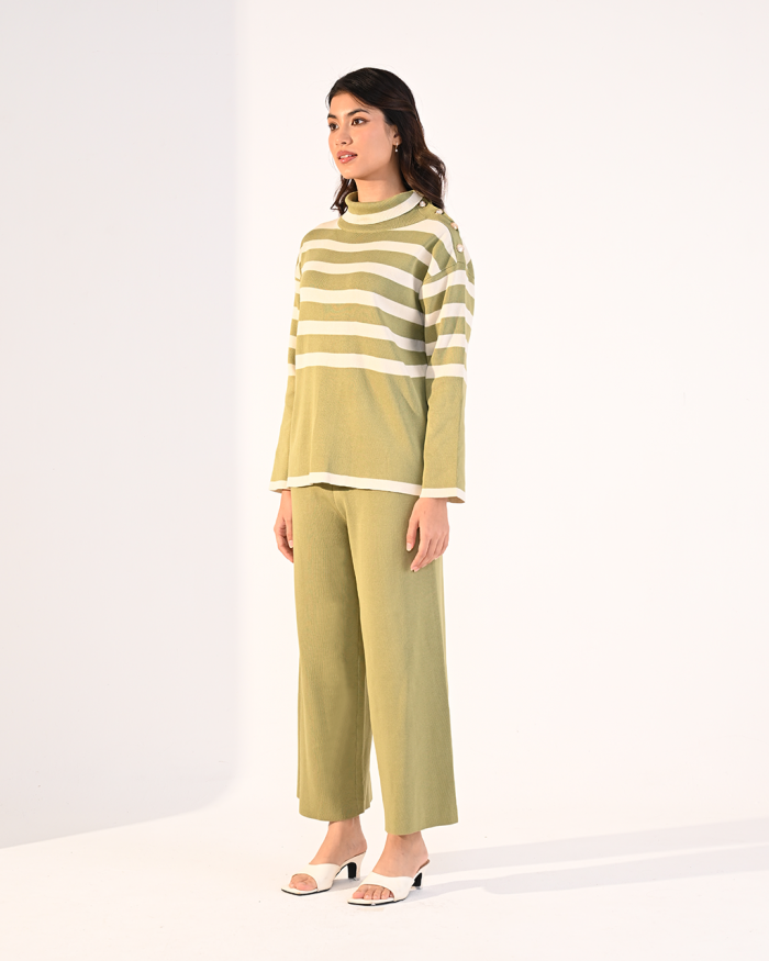 STARLA SET IN SOFT GREEN