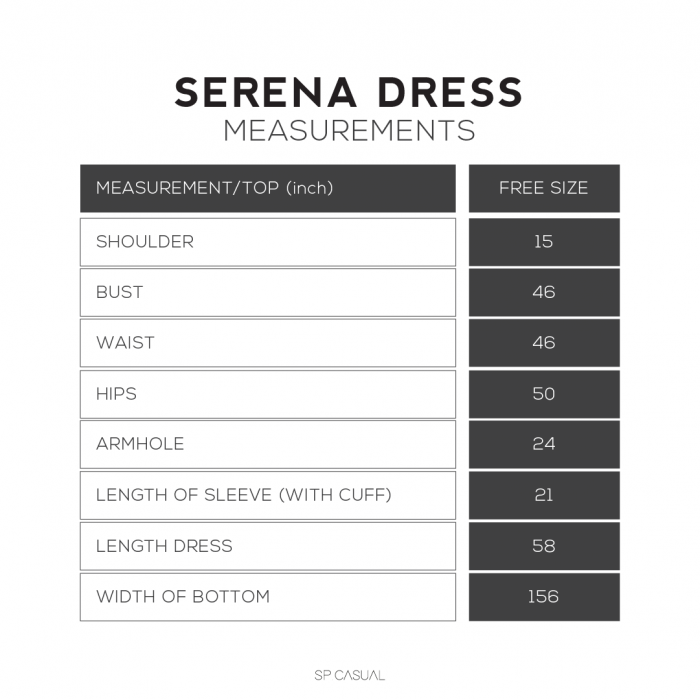 SERENA DRESS IN BLACK