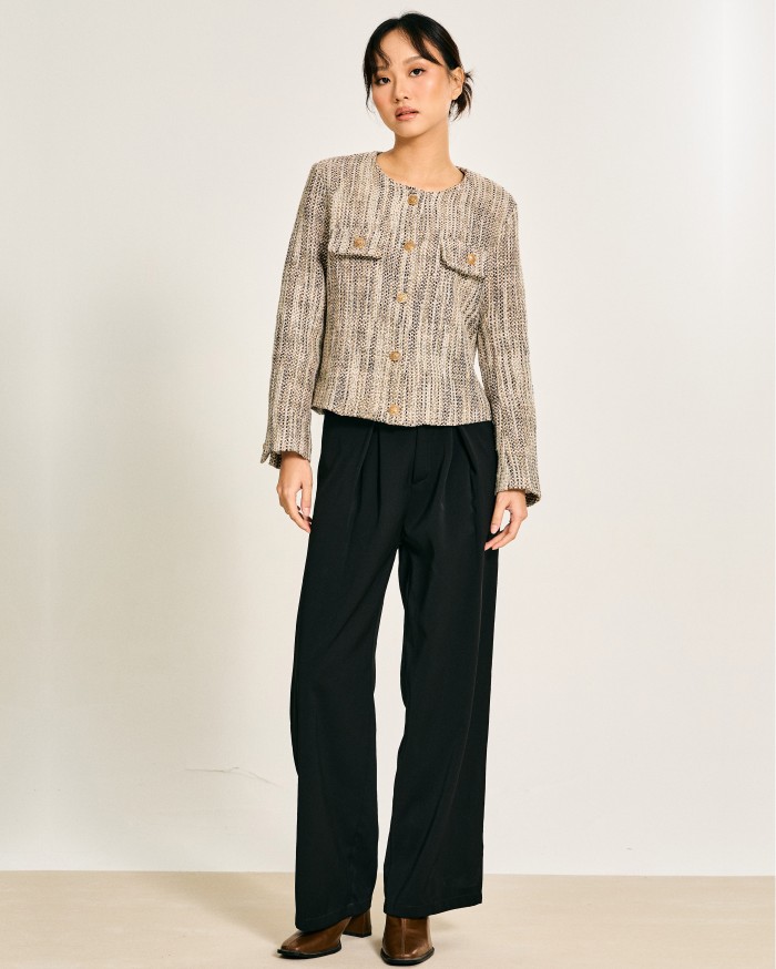 MARGO TWEED CARDIGAN