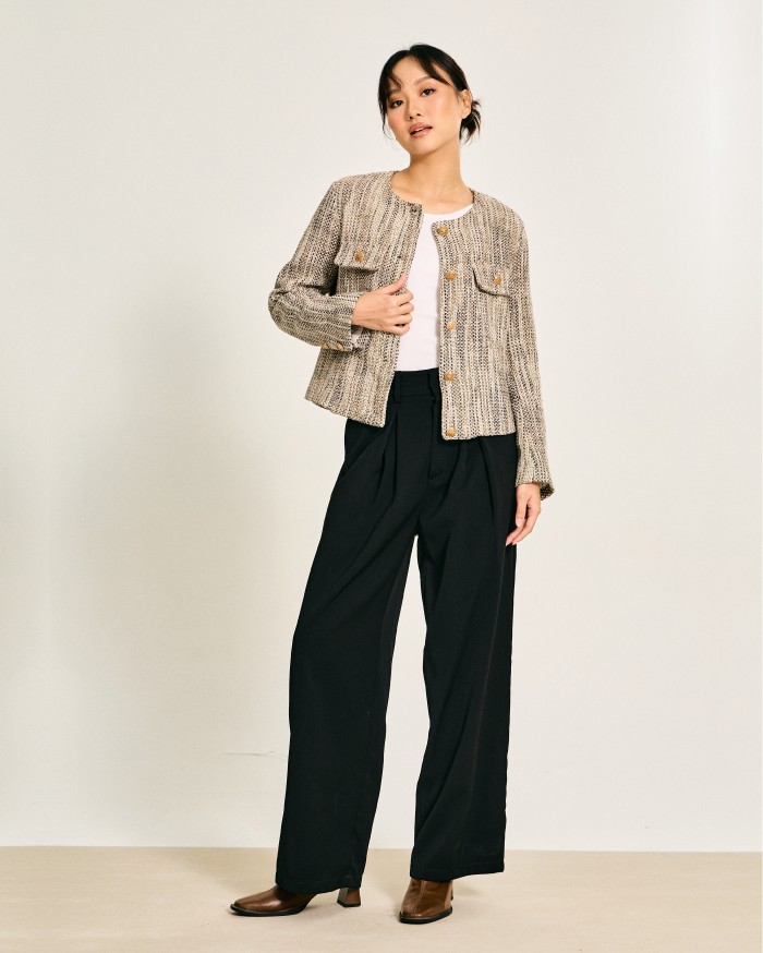 MARGO TWEED CARDIGAN