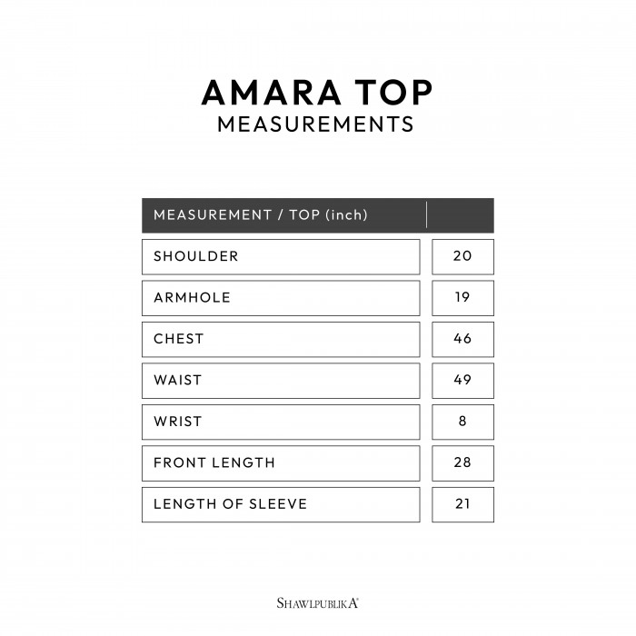 AMARA TOP IN NUDE