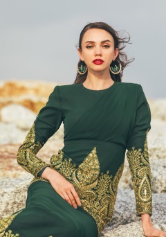 TARANI IN EMERALD GREEN