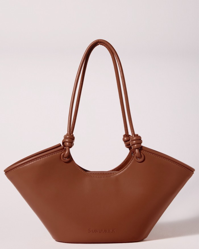 SERENA BAG IN CARAMEL BROWN