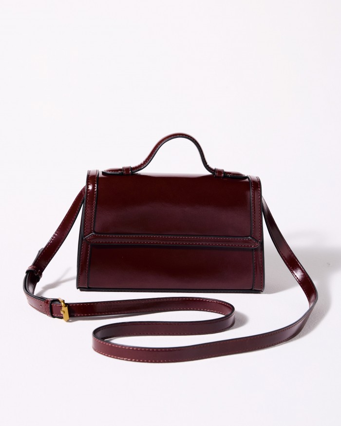 JULIET BAG IN ROYAL BURGUNDY