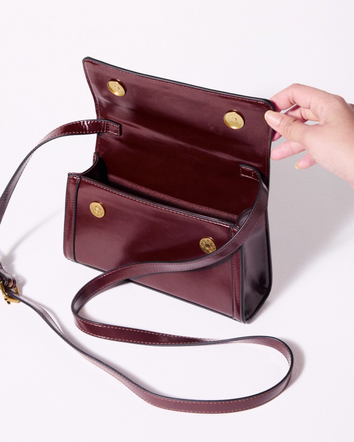 JULIET BAG IN ROYAL BURGUNDY
