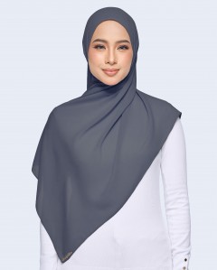 MALIQA SHAWL 2.0 IN DENIM BLUE