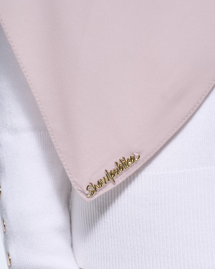 MALIQA SHAWL 2.0 IN LIGHT PINK