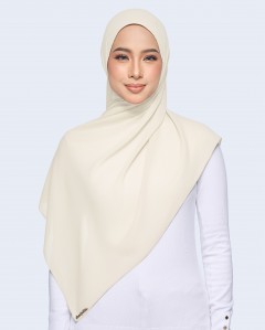 MALIQA SHAWL 2.0 IN MILKY