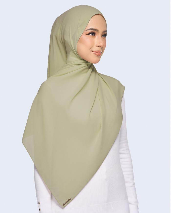 MALIQA SHAWL 2.0 IN PISTACHIO