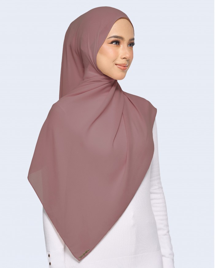 MALIQA SHAWL 2.0 IN ROSEWOOD