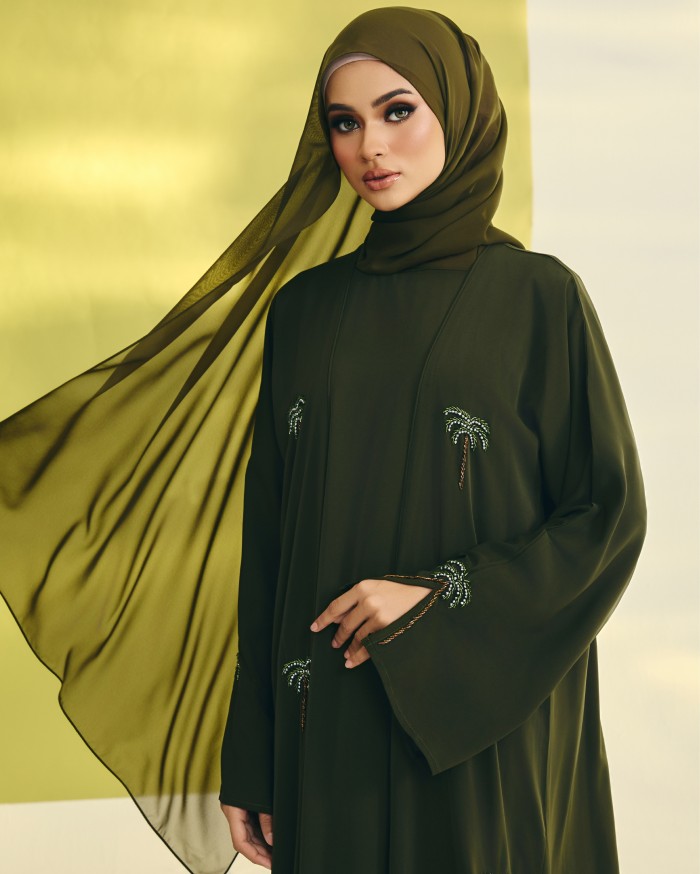 LUBNA IN FOREST GREEN