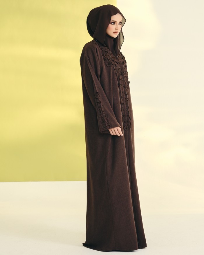 AMINA IN DARK BROWN