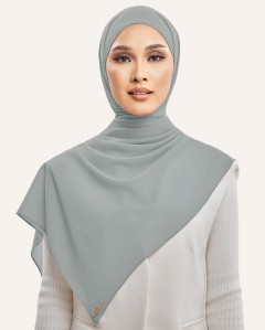 CHIFFON CRUSH IN LINEN GREY
