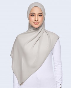 MALIQA SHAWL 2.0 IN SOFT GREY