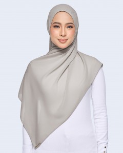 MALIQA SHAWL 2.0 IN STEEL GREY