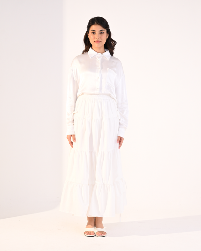 RAISSA SKIRT IN WHITE