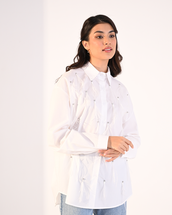 LIONA TOP IN WHITE