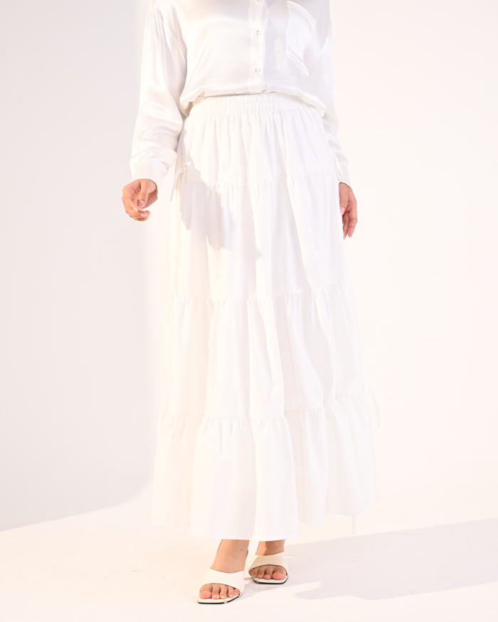 RAISSA SKIRT IN WHITE