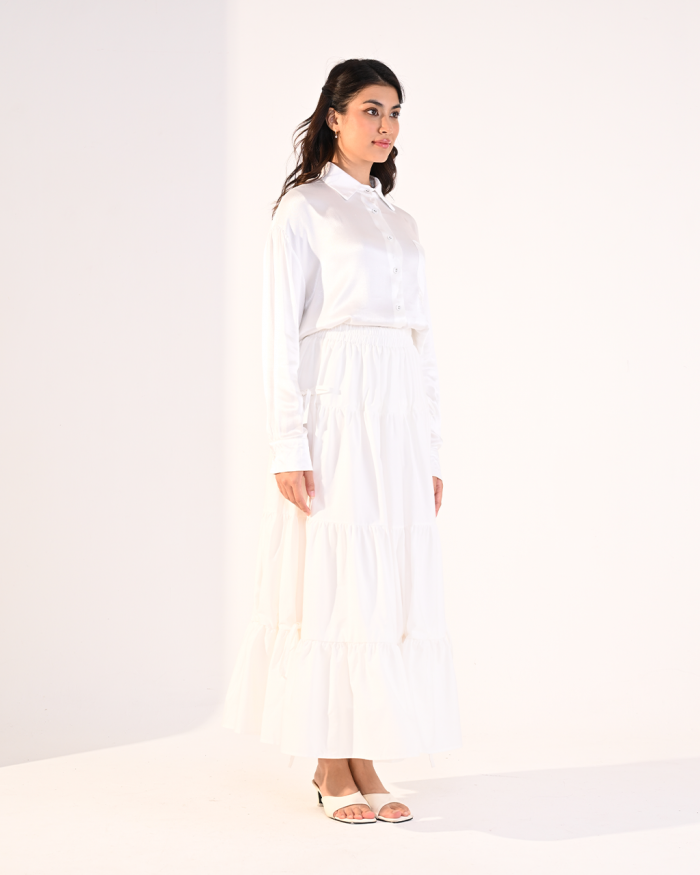 RAISSA SKIRT IN WHITE