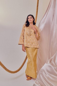 KANIKHA KURUNG KEDAH IN AMBER GOLD