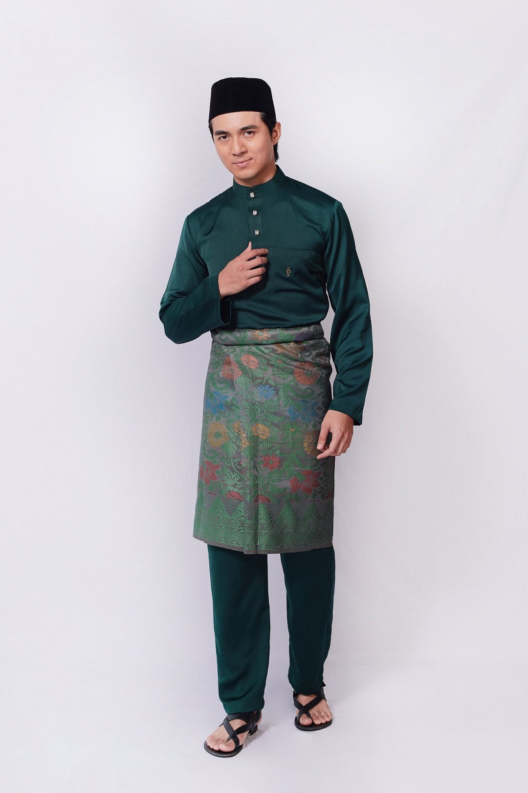 SP RAYA IN SALMAN KHAN (DARK GREEN)