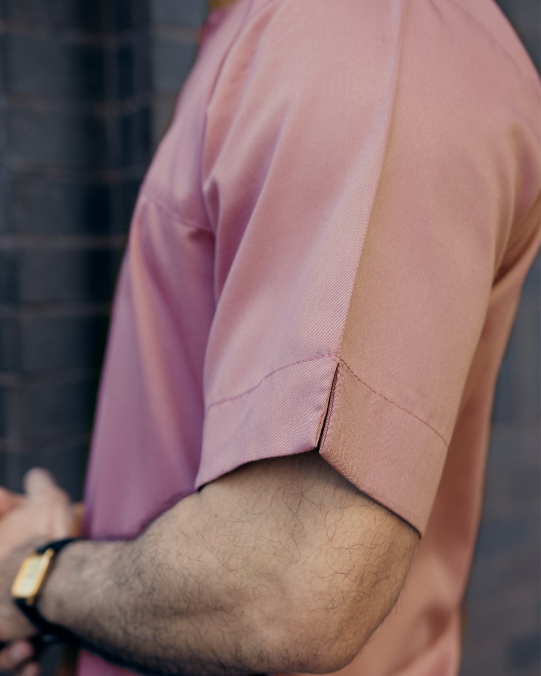 KURTA BADR IN DUSTY PINK