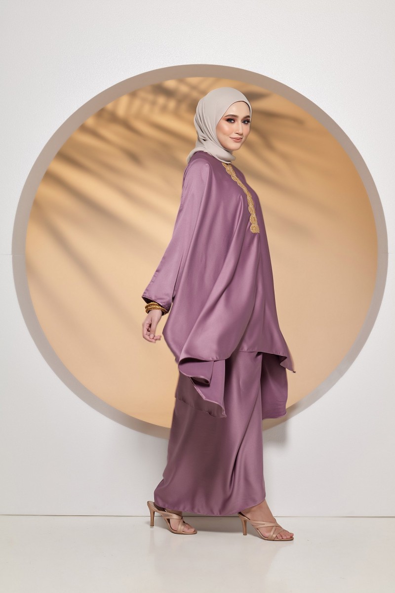 RANI CAFTAN IN LILAC