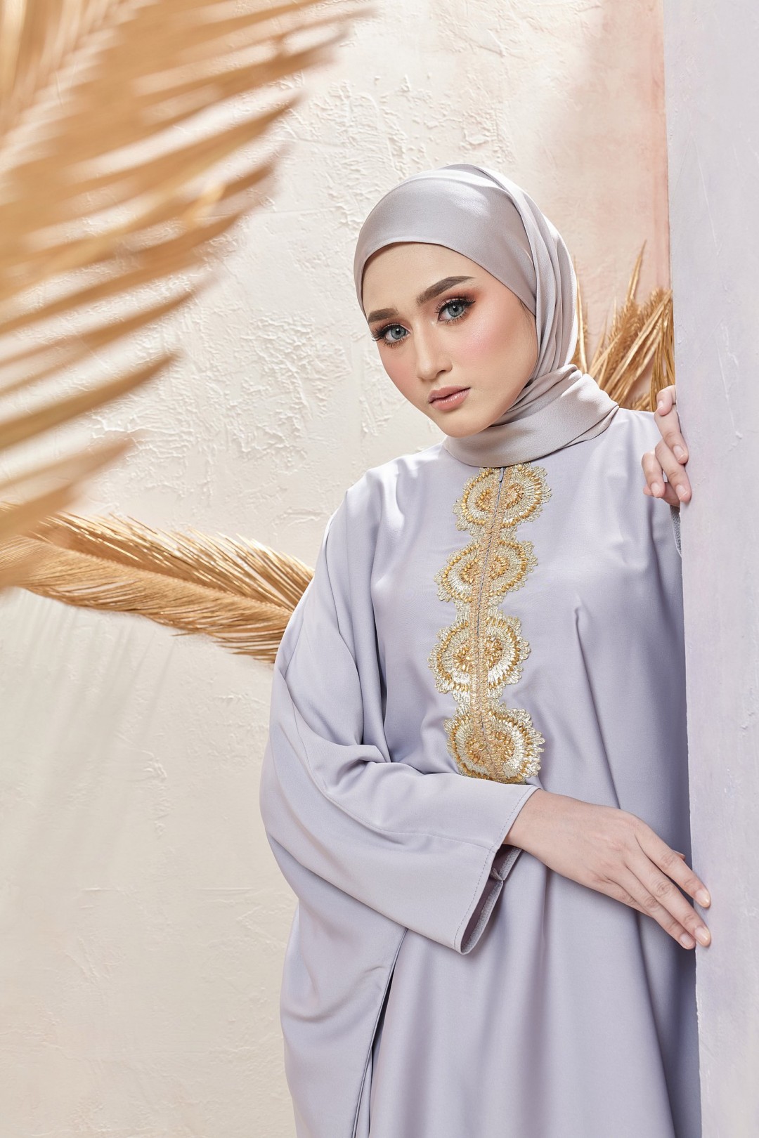 NUREEN IN GREY LILAC