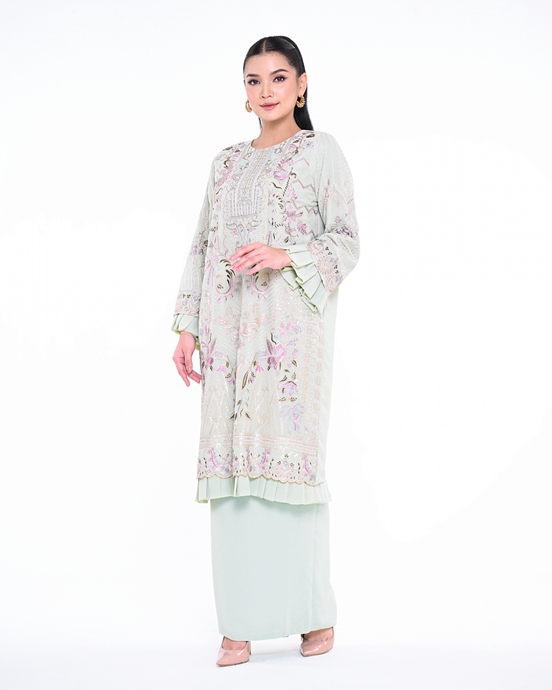 AMISHA IN MINT GREEN