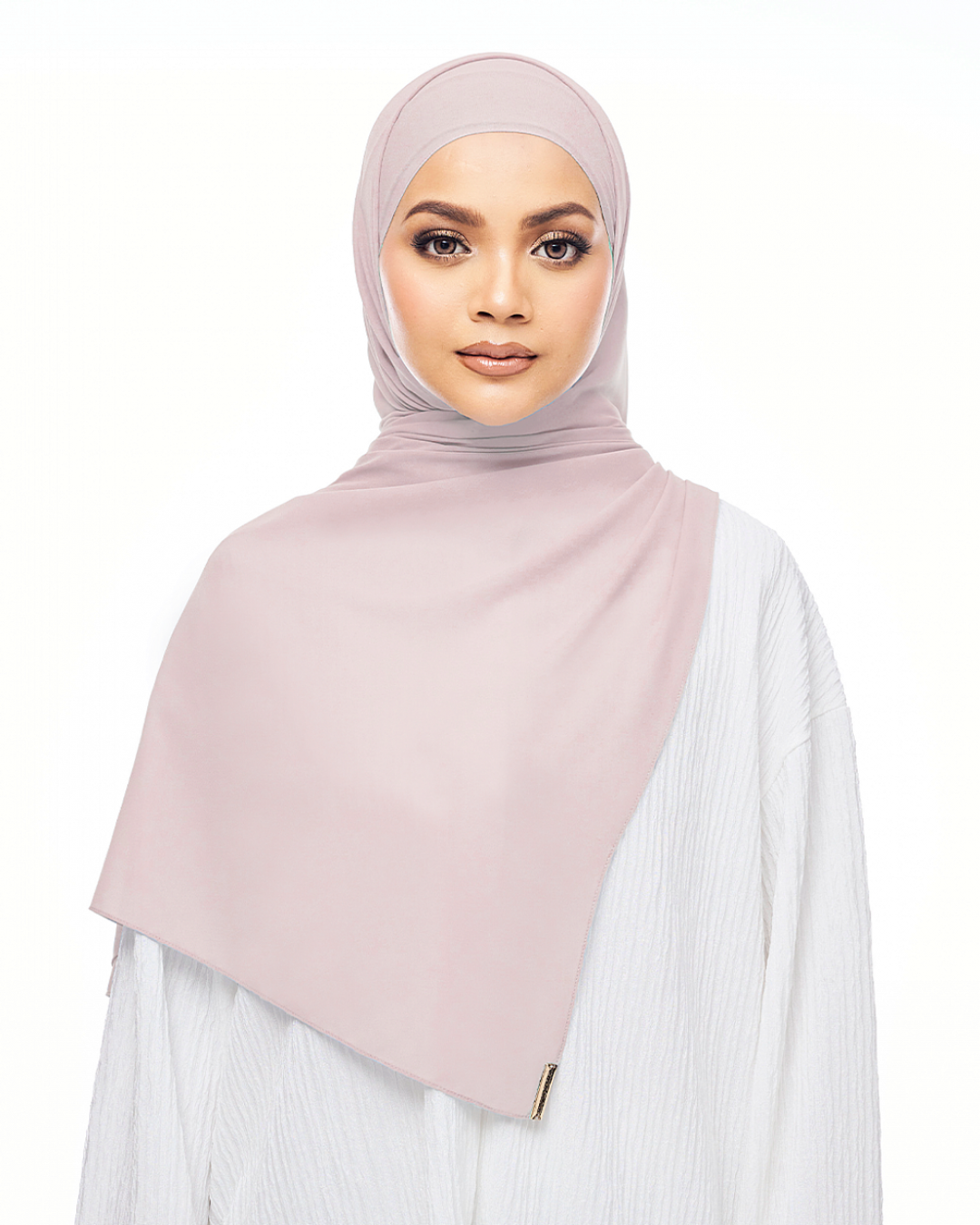 MALIQA SHAWL IN SOFT MAUVE