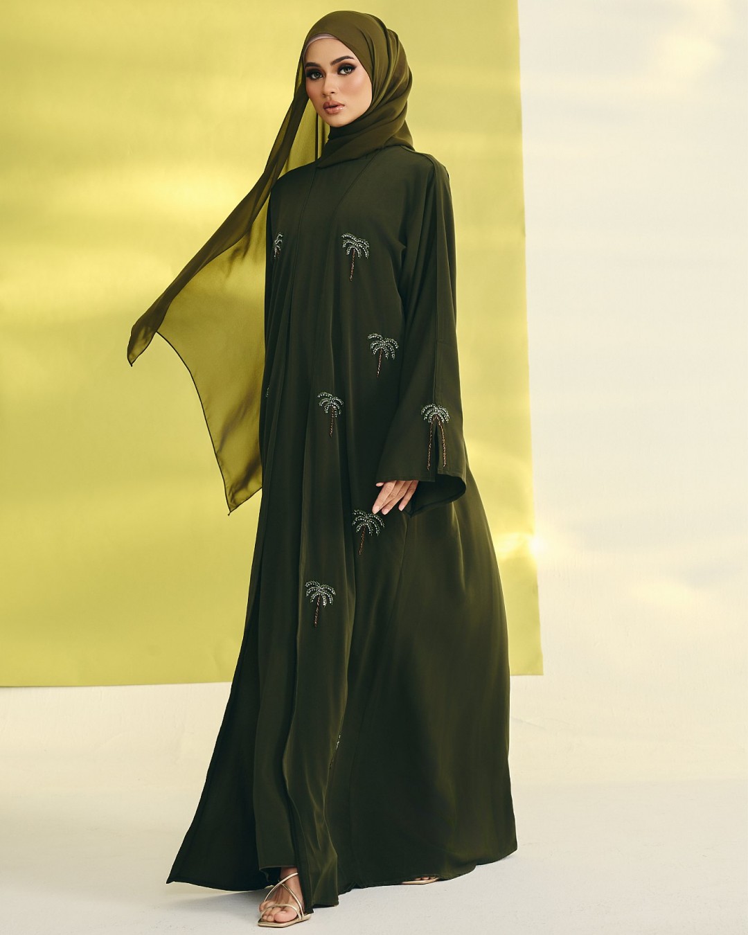 LUBNA IN FOREST GREEN