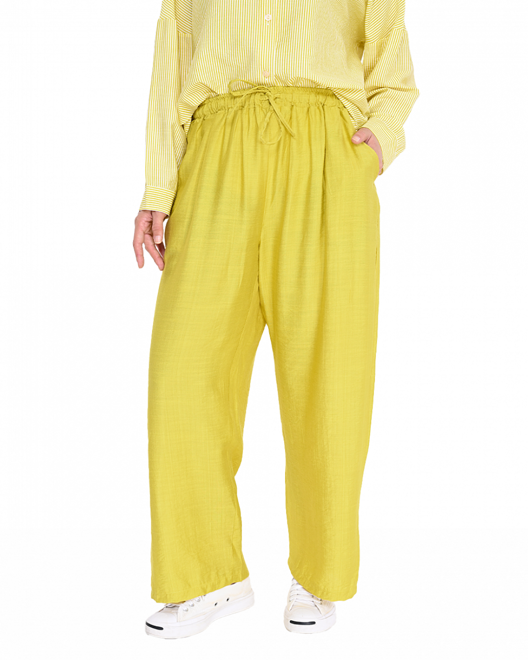 ANGIE STRIPE SET IN YELLOW