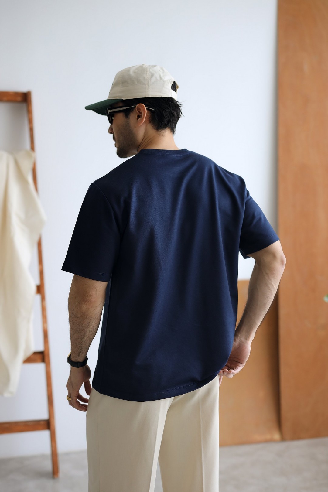ECHO OVERSHIRT IN NAVYBLUE