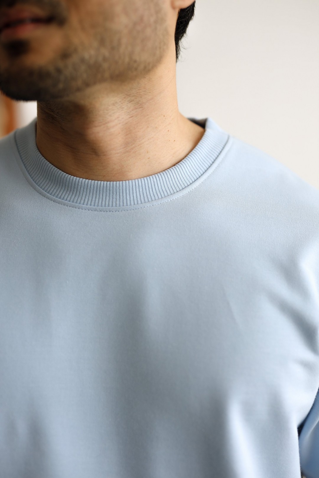 ECHO OVERSHIRT IN SKYBLUE