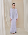 SHWETA KURUNG KEDAH PLEATED IN LIGHT LILAC