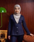 SILK ORGANDY IN GREY