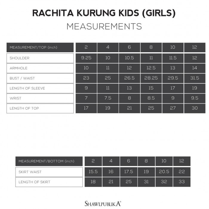 SP RAYA IN RACHITA KURUNG KIDS (RED)